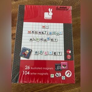 Janod My Magnetic Alphabet Book